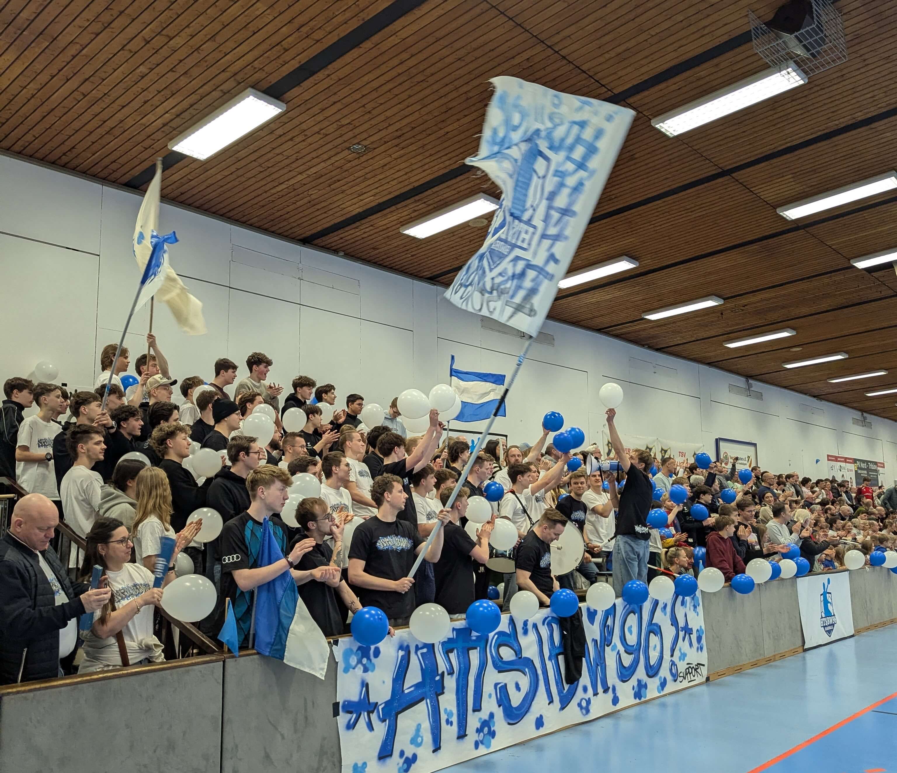 Handballszene der SG HTS/BW96